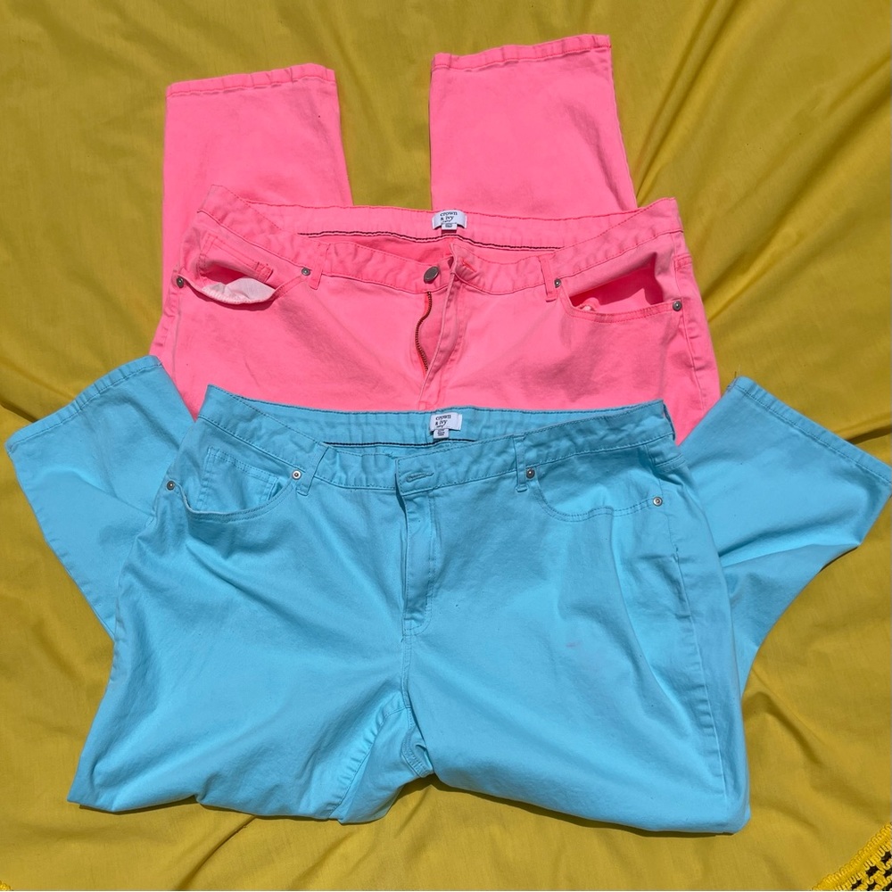 Crown & Ivy plus size pants bundle!
